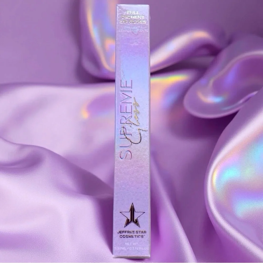 Jeffree Star Supreme Gloss – “Red Affair”, Real Pigment Lip Gloss, New in Box